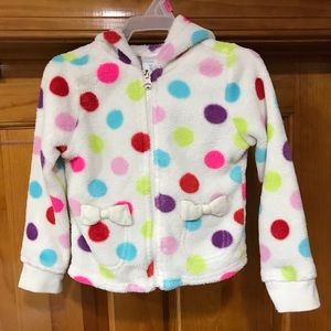 Wonder Kids Polka Dot Hooded Jacket Coat
3 / 3T
100% Polyester
Multicolor Polka